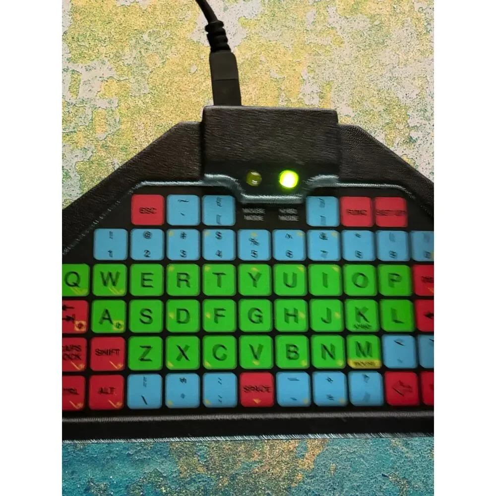 TASH 2450 USB Mini Keyboard Adaptive Assistive Technology Tested Working Canada